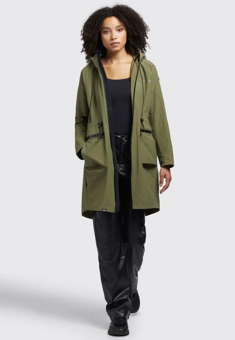 Khujo LEVANE - Regenjacke / Wasserabweisende Jacke - Olivgrün – Bild 2