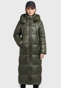 Khujo MELONA SHINY - Wintermantel - Dunkelgrün