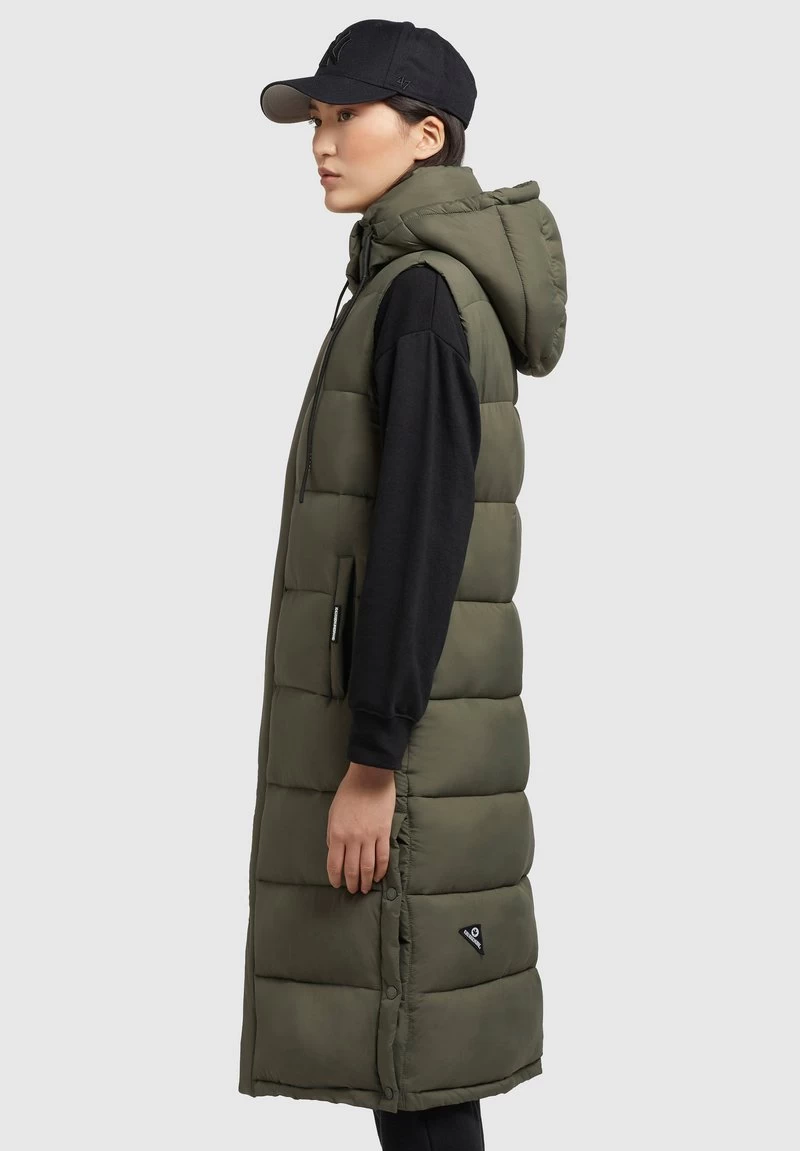 Khujo TOURIN MATT - Weste - Khaki Grün – Bild 4