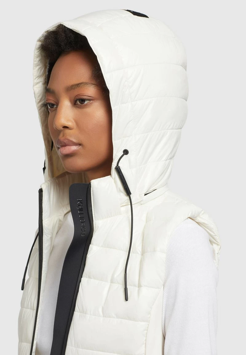 Khujo FABIA SHINY - Weste - Weiß – Bild 5