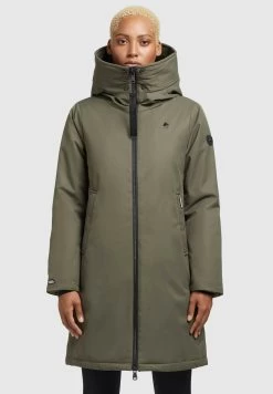 Khujo LISAD - Wintermantel - Khaki Grün