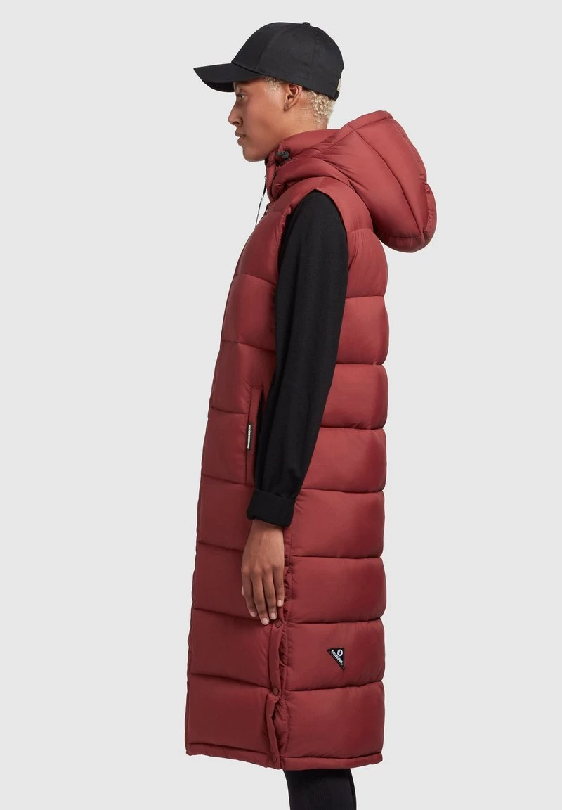 Khujo MAGNETA MATT - Weste - Rostrot – Bild 6