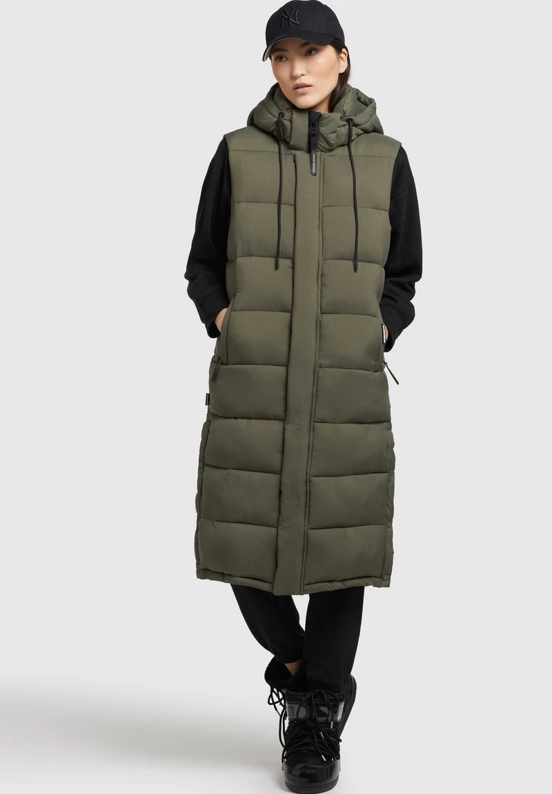 Khujo TOURIN MATT - Weste - Khaki Grün – Bild 2