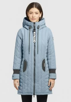 Khujo JERRY PRIME PEACHED - Wintermantel - Hellblau