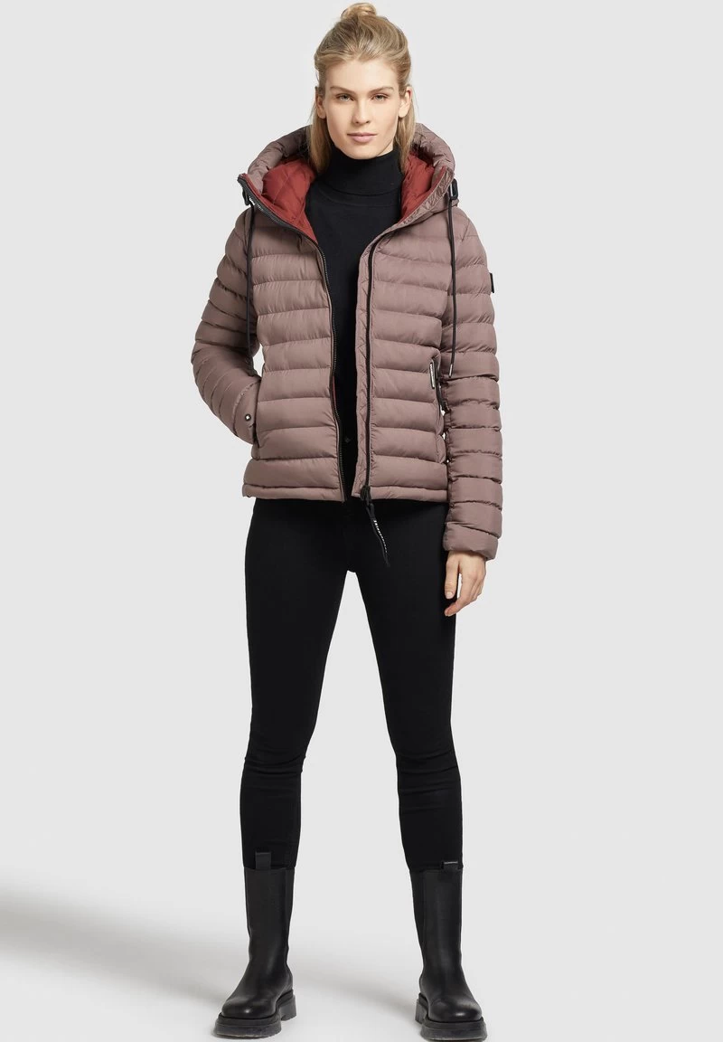 Khujo LOVINA3 MATT - Winterjacke - Altrosa – Bild 2