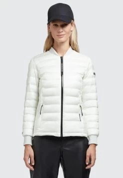 Khujo MAUDE SHINY - Bomberjacke - Cremeweiß