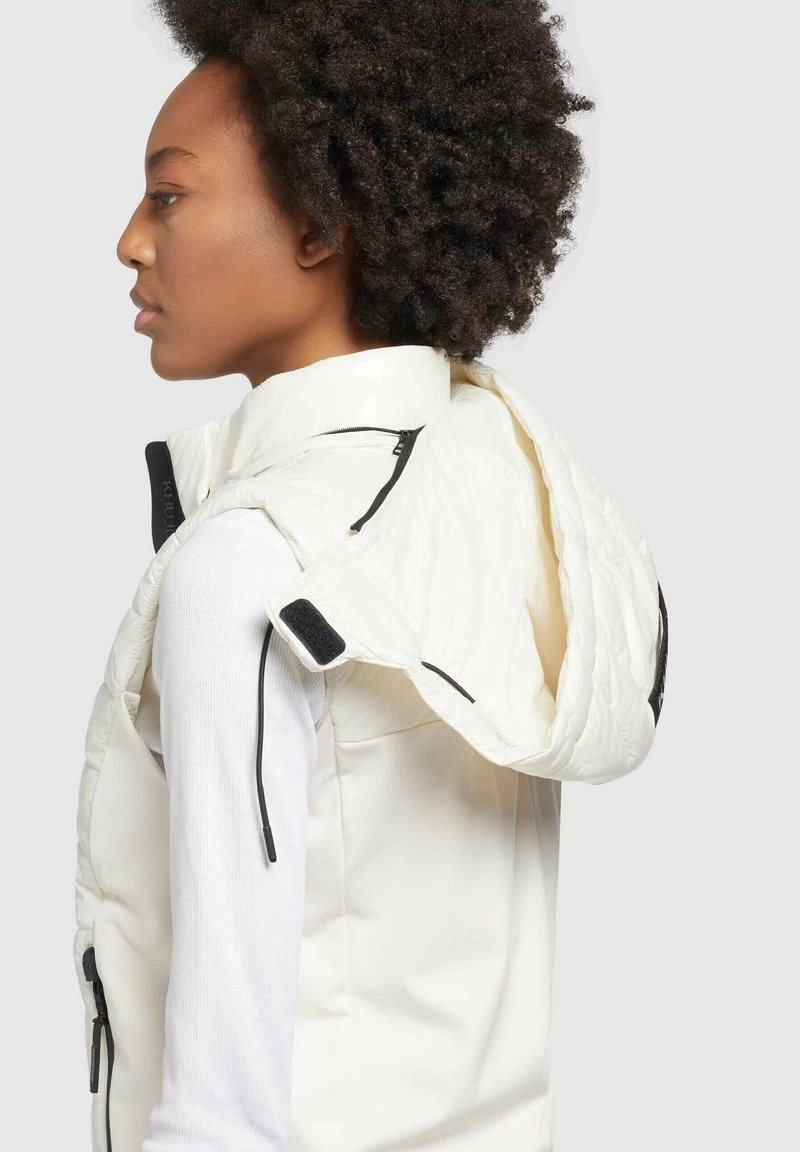 Khujo FABIA SHINY - Weste - Weiß – Bild 6