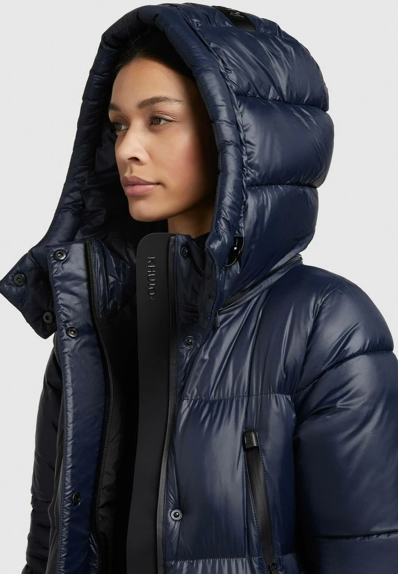 Khujo MELONA SHINY - Wintermantel - Dunkelblau – Bild 4