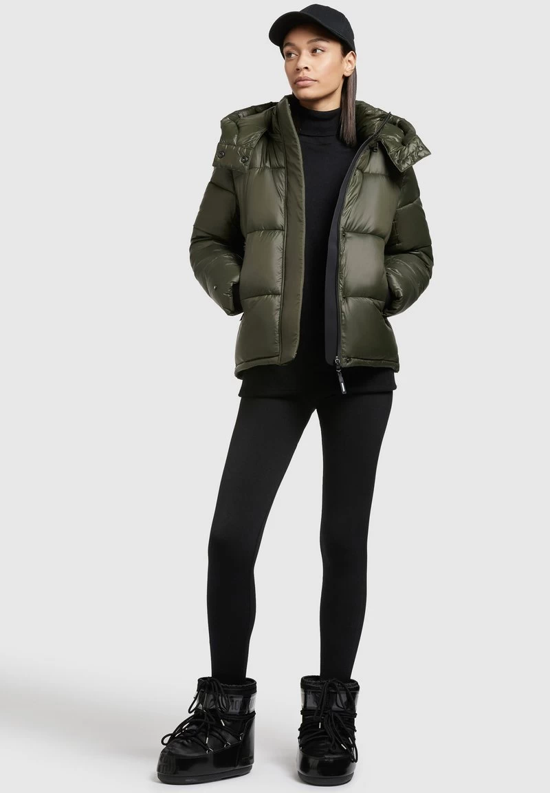 Khujo VALONA SHINY - Winterjacke - Dunkelgrün – Bild 2