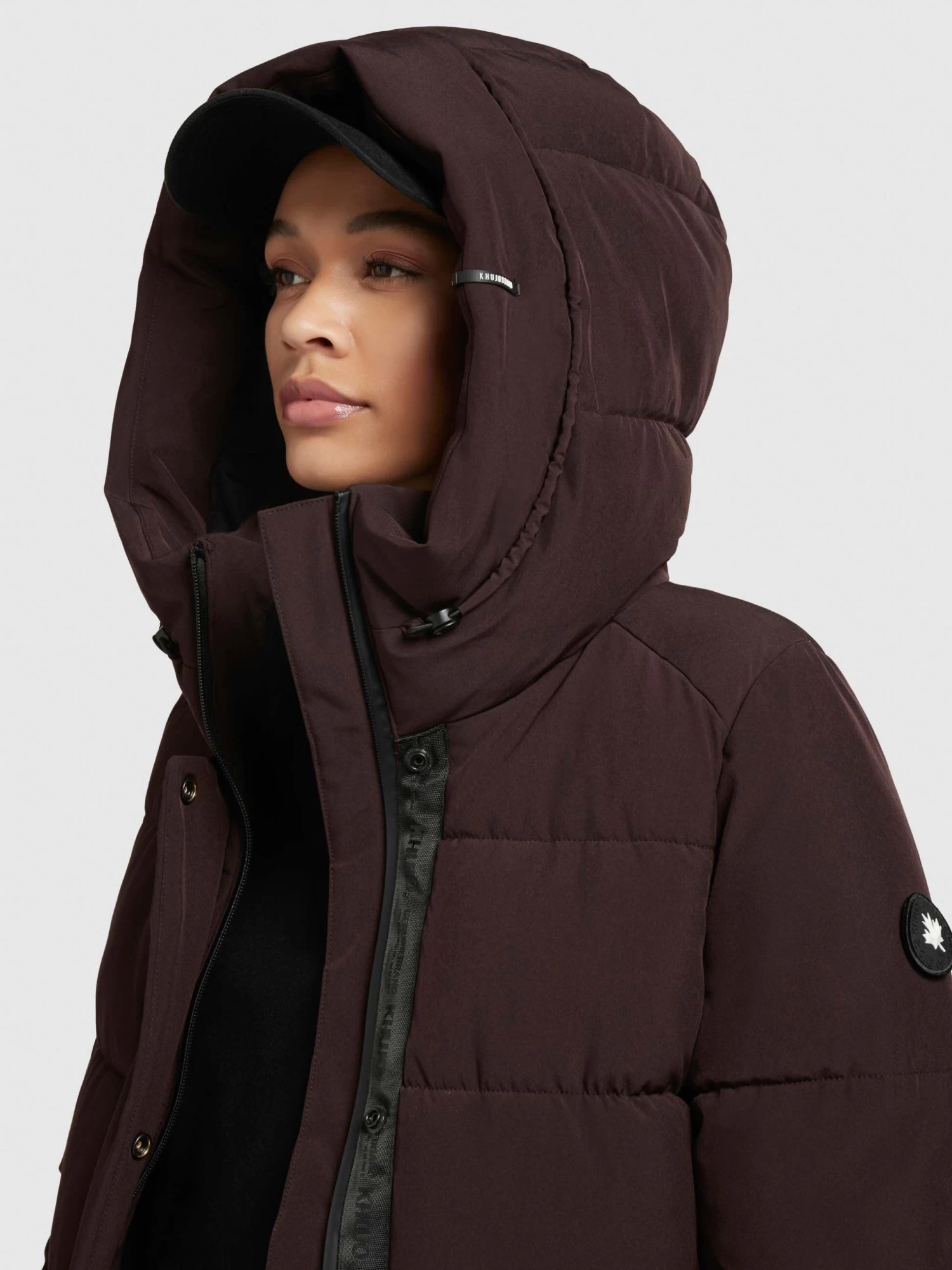 Khujo Jacke WENTE In Weinrot – Bild 7