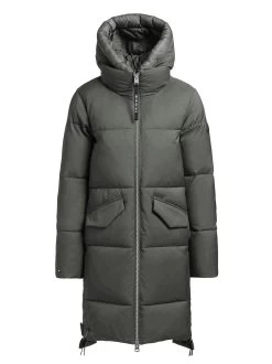 Khujo Mantel ANIVA2 In Dunkeloliv