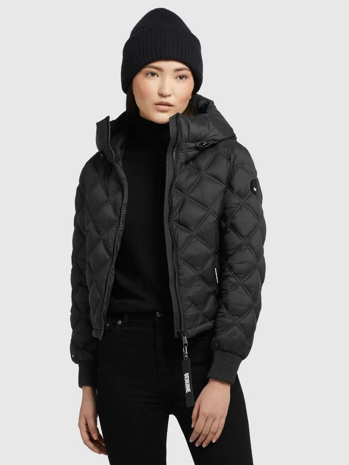 Khujo Steppjacke "Adore" In Schwarz – Bild 3