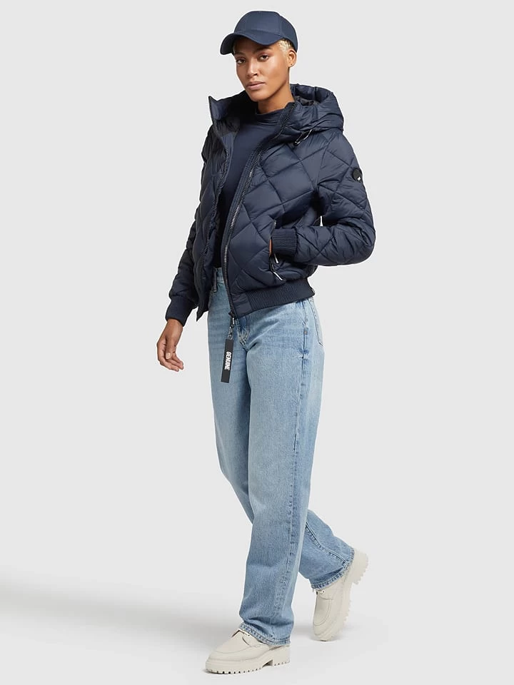 Khujo Steppjacke "Sarabi" In Dunkelblau – Bild 5