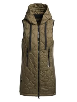 Khujo Weste MALIN In Olivgrün