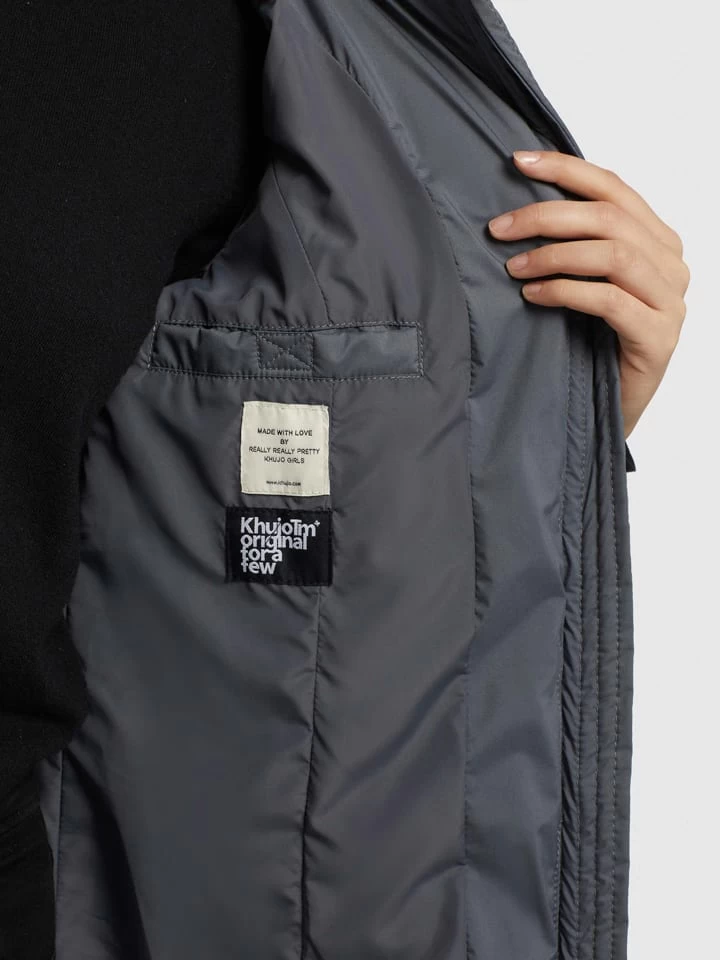 Khujo Wintermantel "Casca Light" In Grau – Bild 9