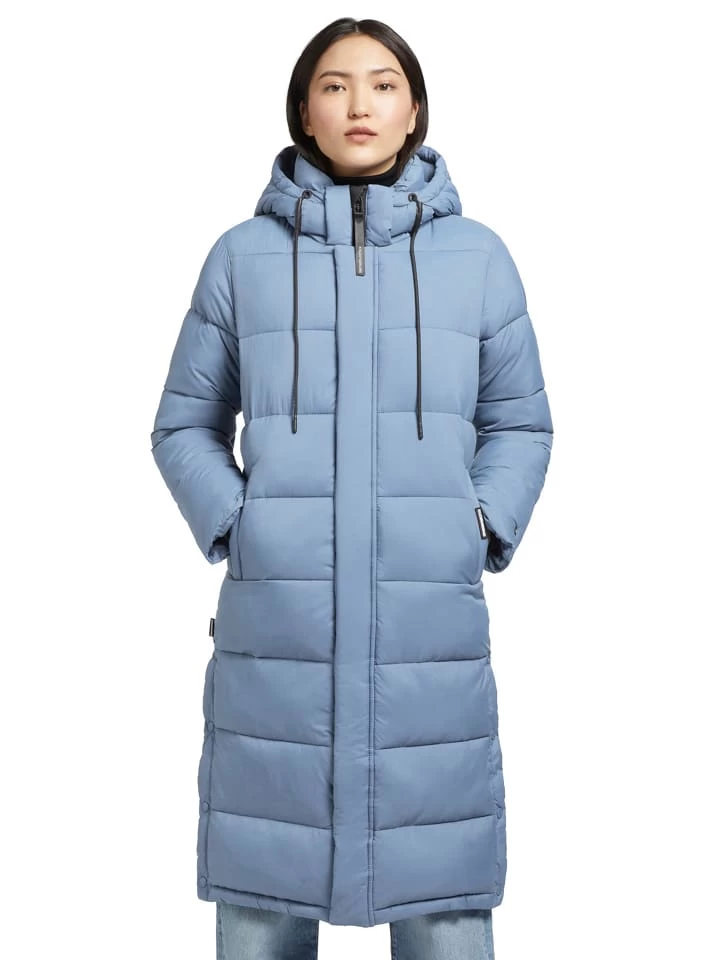 Khujo Wintermantel "Julina Matt" In Hellblau – Bild 3