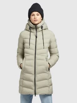 Khujo Wintermantel "Tuhani" In Hellgrün